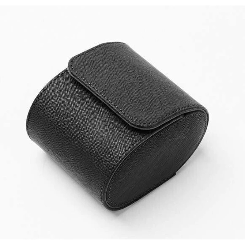Vintage Fashion Labels - Single Watch Roll Travel Case Portable