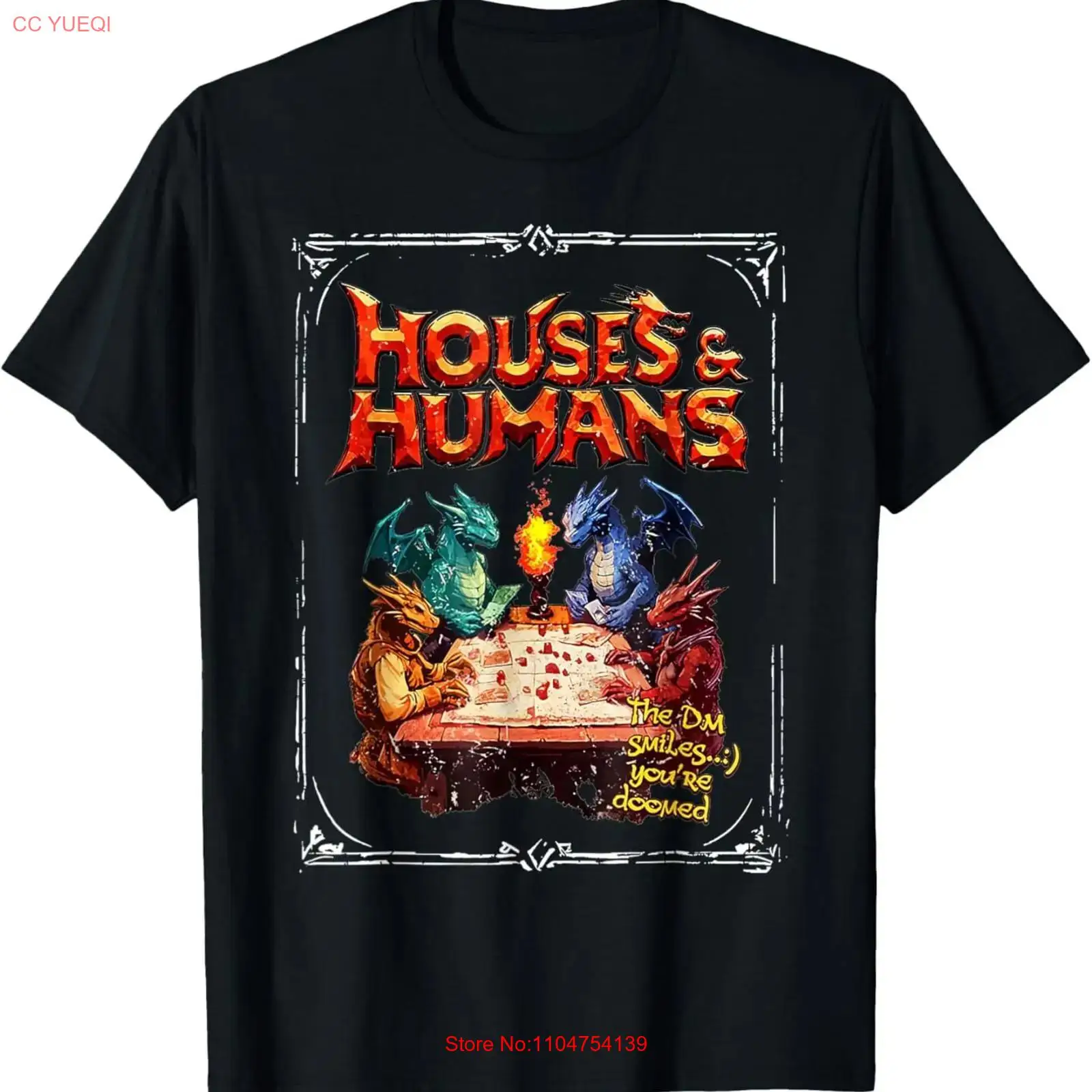 Vintage Fashion Houses - Gaming Houses Humans Funny Rpg Parody