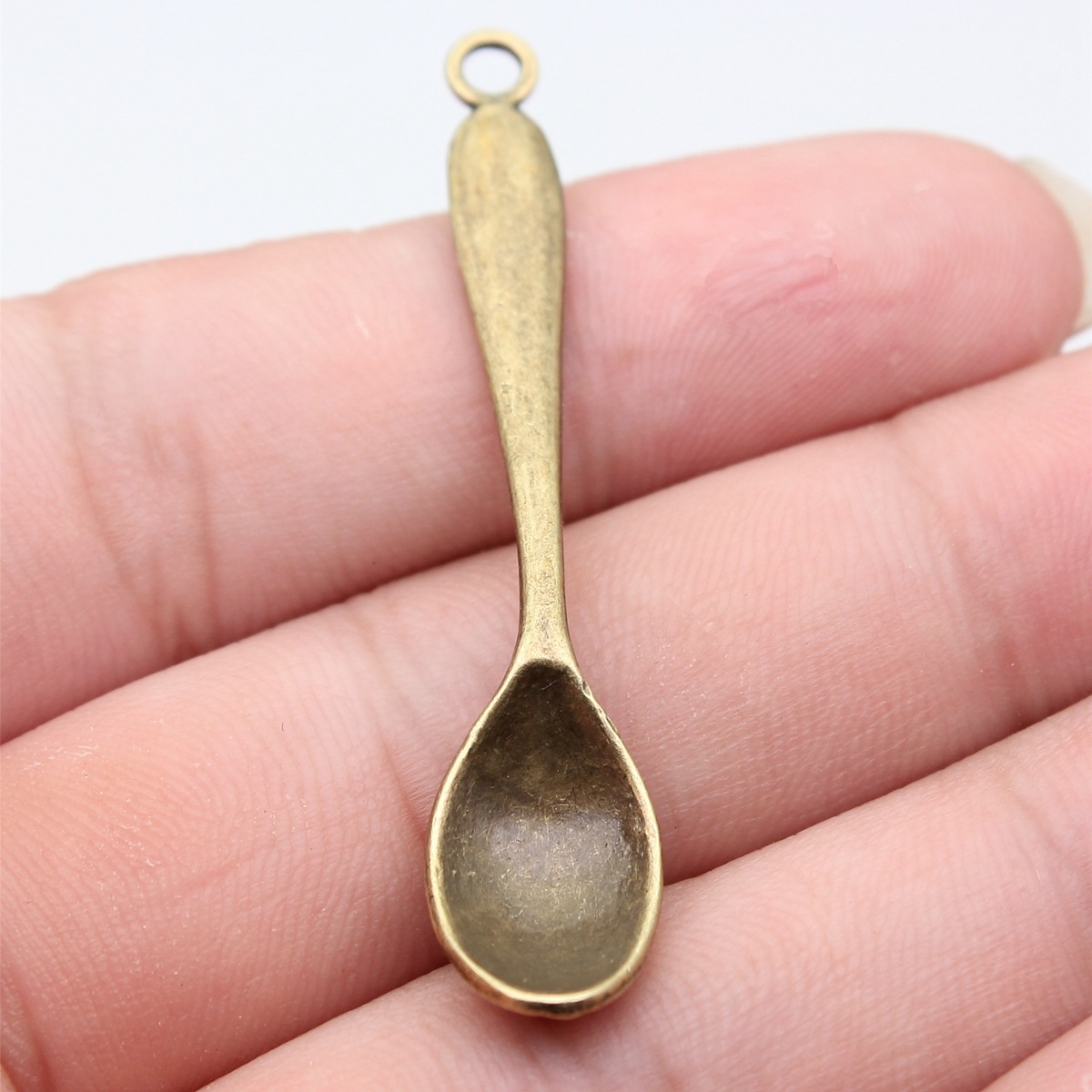 Vintage Urban Fashion - 10pcs 54x11mm 5 Colors Spoon Charms