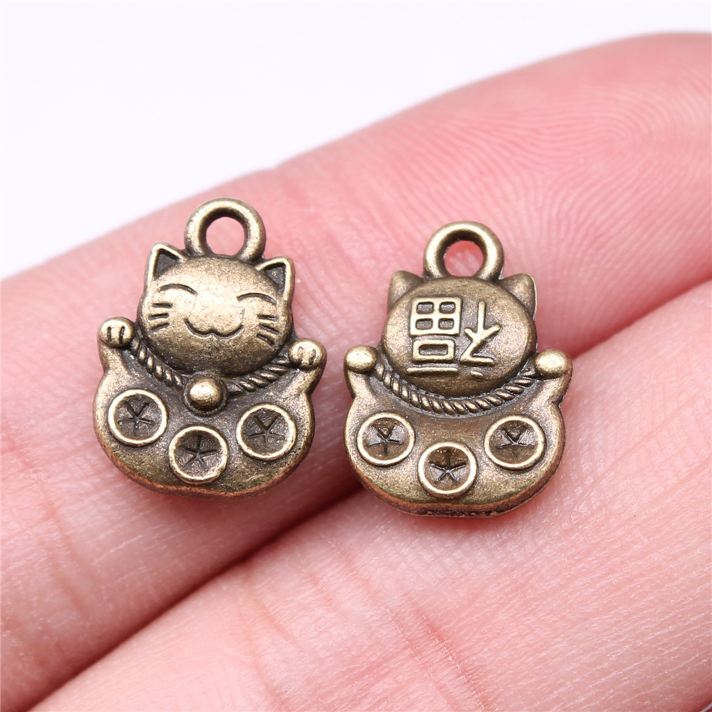 Vintage Urban Fashion - 10pcs 15x11mm 3 Colors Antique Silver