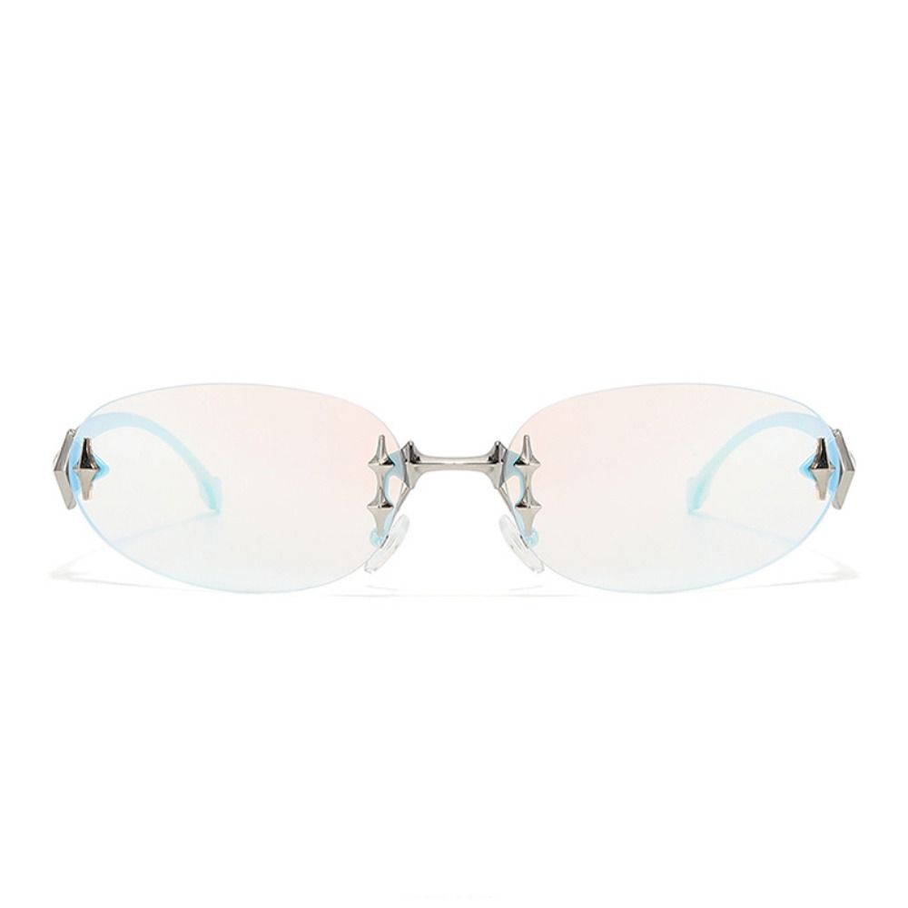 Y2K Style Frameless Sunglasses - Vintage Fashion Y2K recension och pris