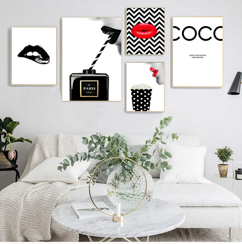 Posters Prints Vintage Canvas  - Vintage Fashion Prints For Wall recension och pris