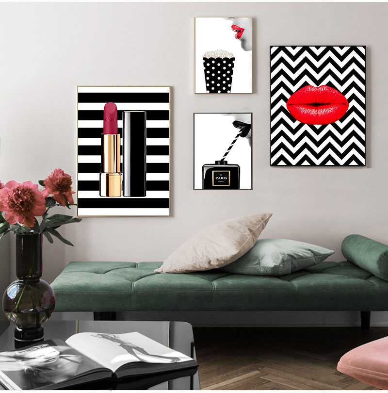 Posters Prints Vintage Canvas  - Vintage Fashion Prints For Wall recension och pris