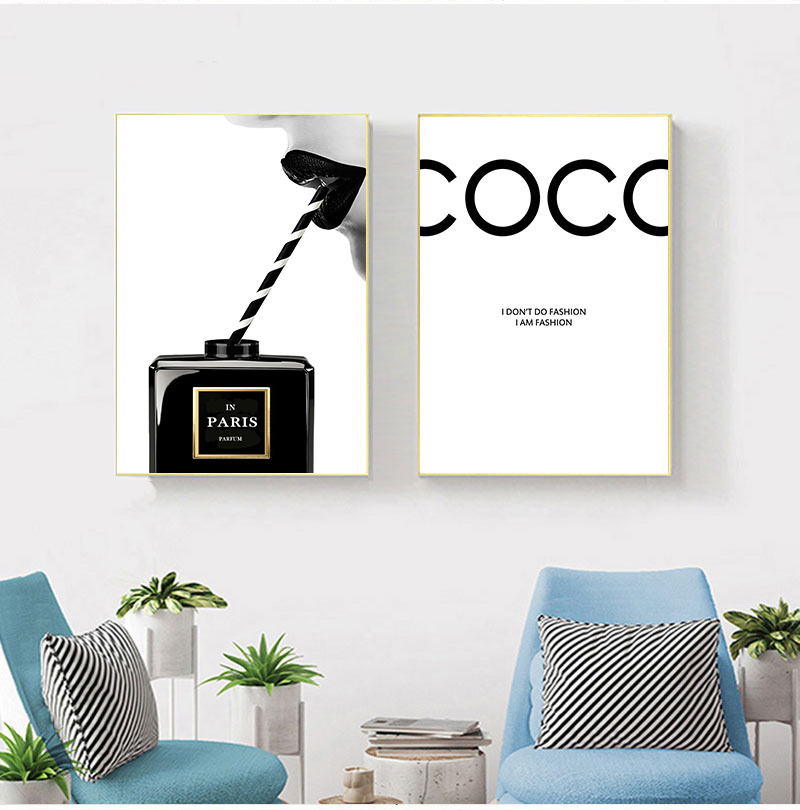 Posters Prints Vintage Canvas  - Vintage Fashion Prints For Wall recension och pris