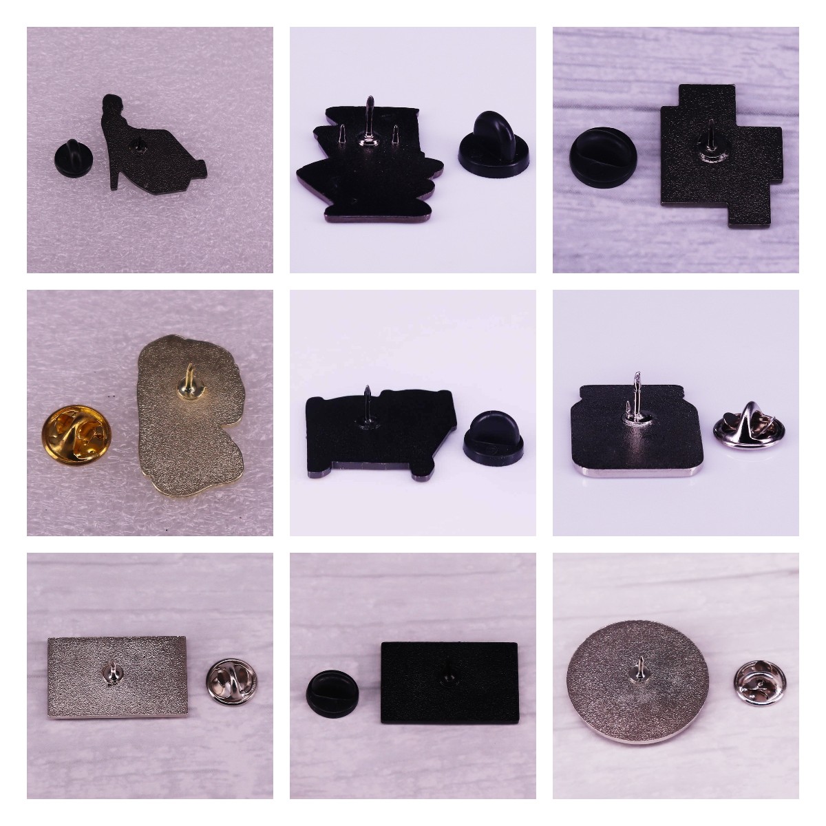 Hard Enamel Pins Classic Art B - Vintage Fashion Illustration recension och pris