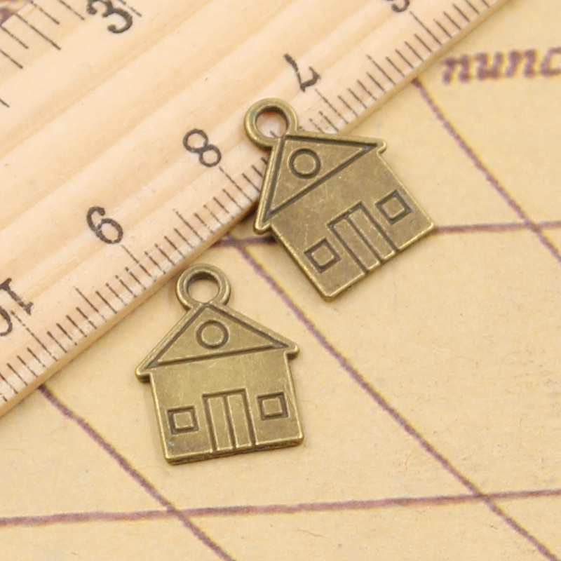 20pcs Charms Cabin House Build - Vintage Fashion Houses recension och pris