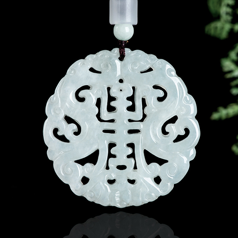 Burmese Jadeite Dragon Pendant - Vintage Women Fashion recension och pris