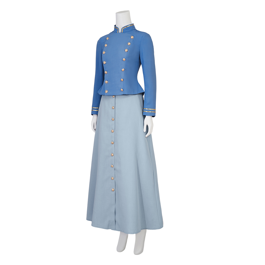 Movie Cosplay Enola Holmes 2 C - Vintage Fashion Dresses recension och pris