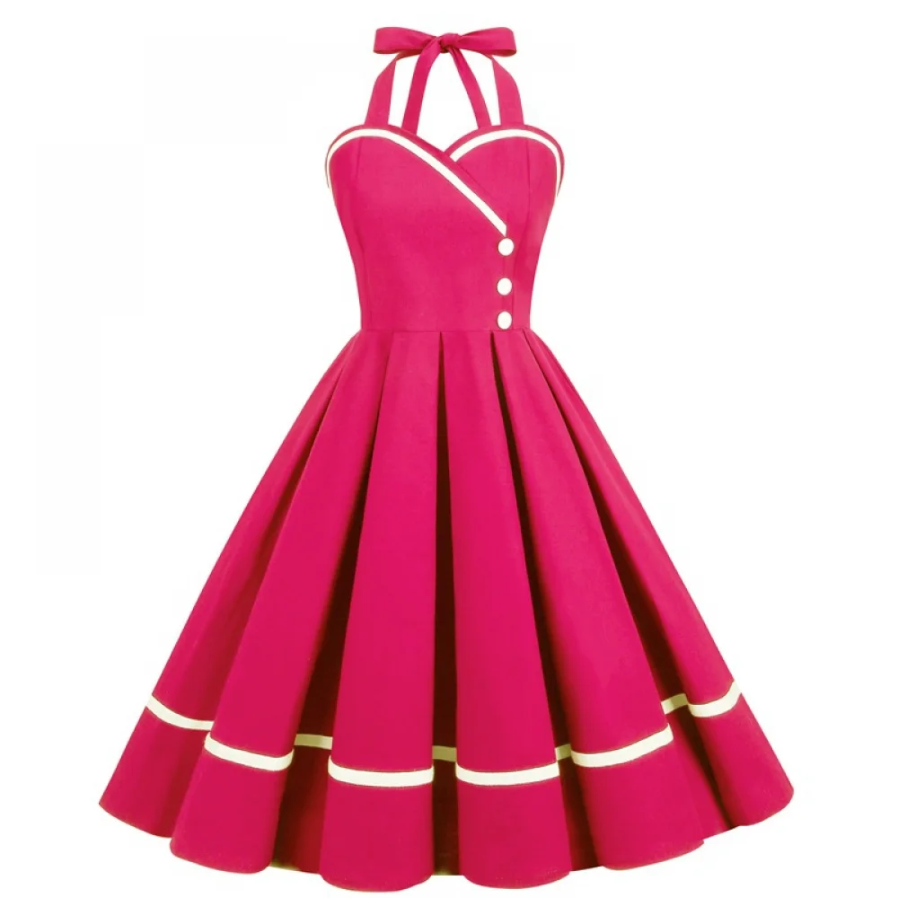 Halloween  50s 60s 80s Retro D - Vintage Fashion Women Dresses recension och pris
