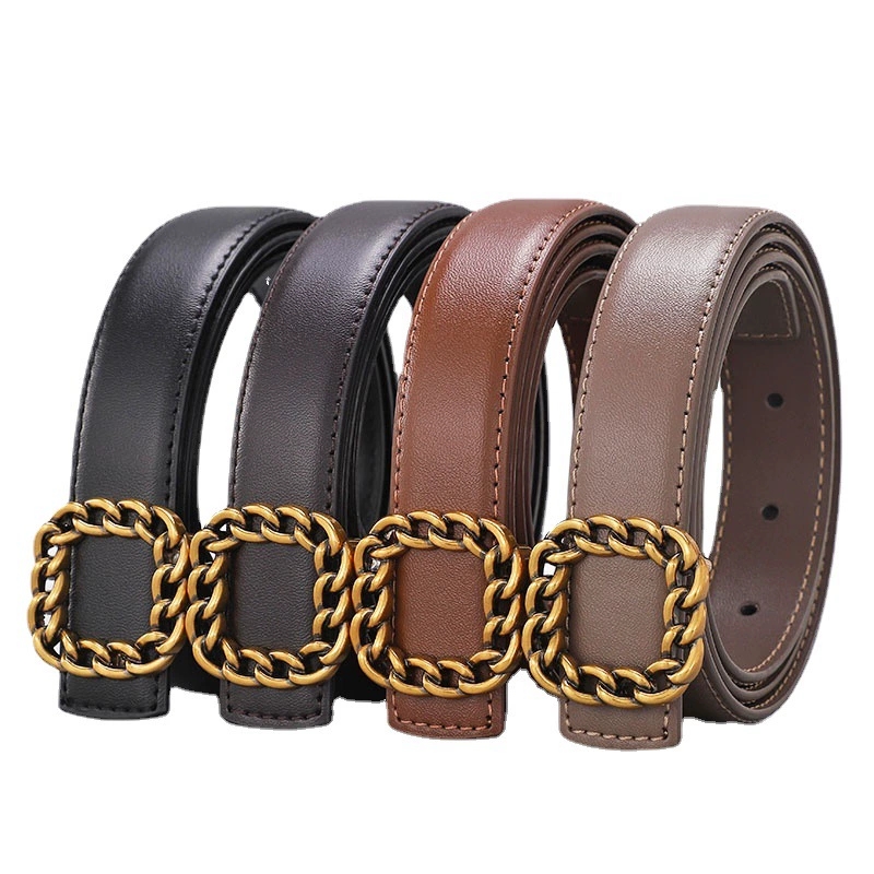 Ladies' Vintage Square Buckle  - Vintage Fashion Looks recension och pris