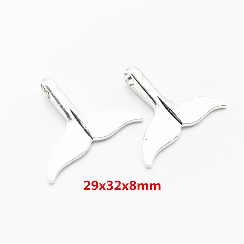 5/10pcs antique silver plated  - Vintage Urban Fashion recension och pris