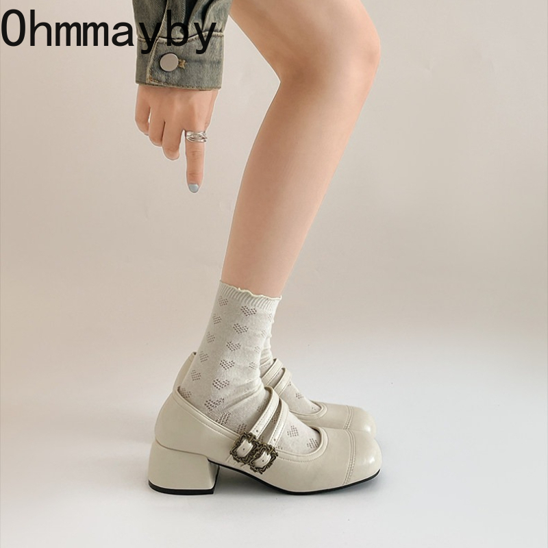 Vintage Thick Heel Women Mary  - Vintage Fashion Women Dresses recension och pris