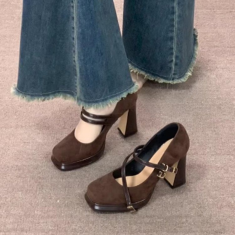 Vintage Thick High Women Mary  - Vintage Fashion Women Dresses recension och pris