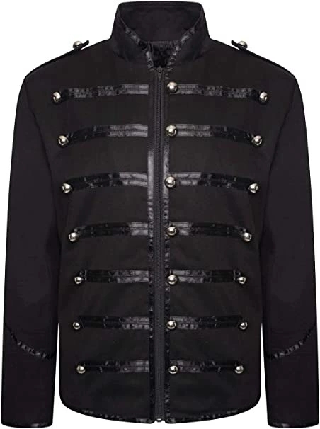 Men's Steampunk Rockstar Jacke - Vintage Fashion Dresses recension och pris