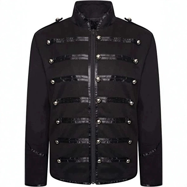 Men's Steampunk Rockstar Jacke - Vintage Fashion Dresses recension och pris