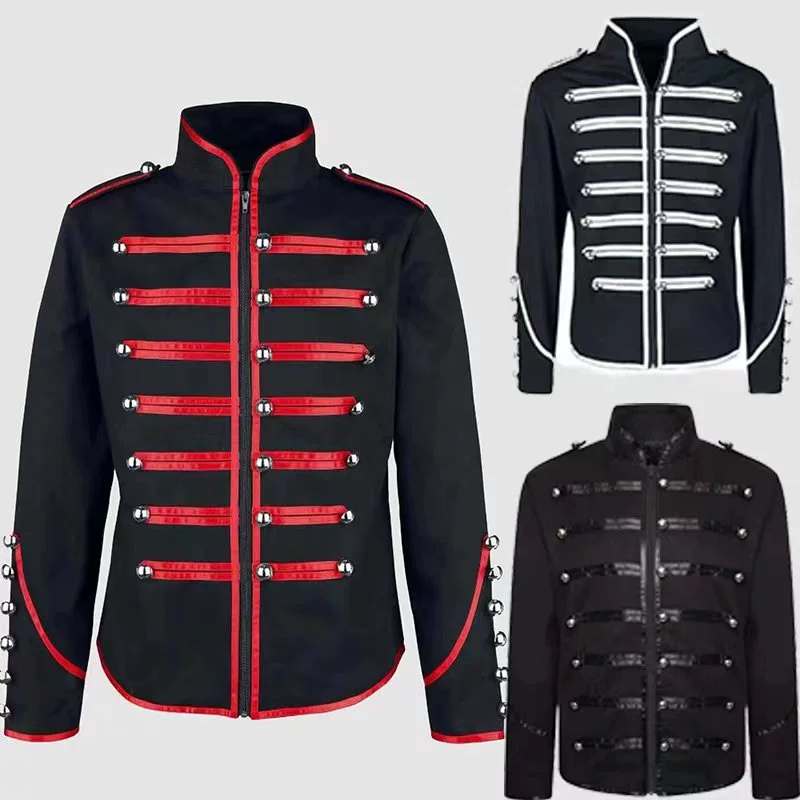 Men's Steampunk Rockstar Jacke - Vintage Fashion Dresses recension och pris