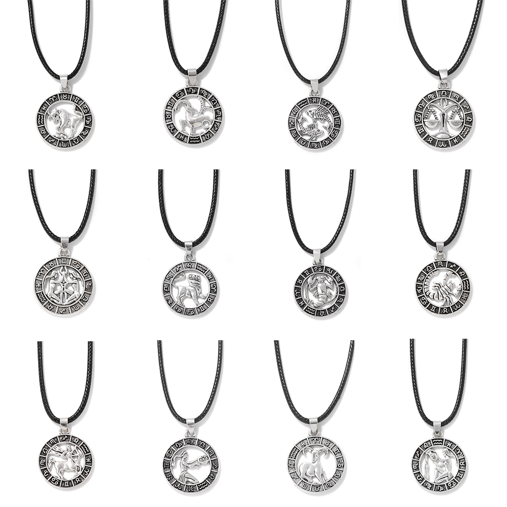 Vintage 12 Zodiac Sign Pendant - Vintage Fashion Labels recension och pris