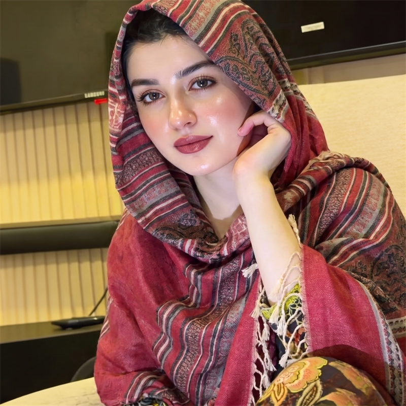 Vintage Paisley Print Hijab Fa - Vintage Women Fashion recension och pris