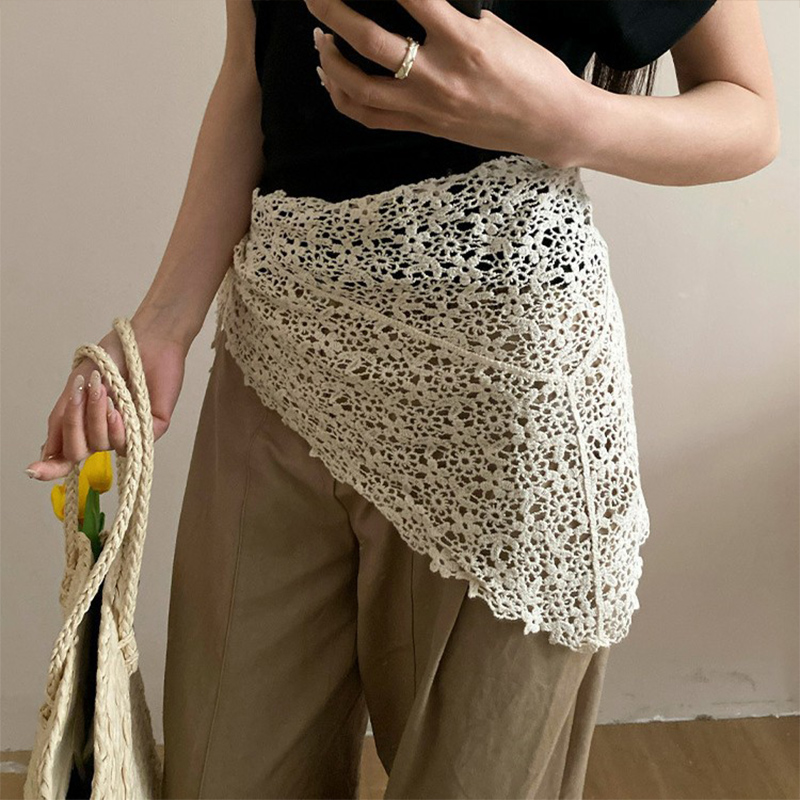 Crochet Lace Triangle Scarf Vi - Vintage Fashion Looks recension och pris