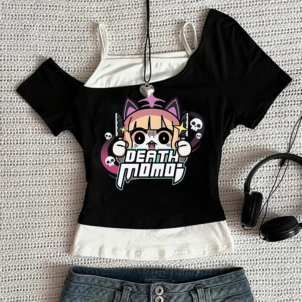Blue Archive crop top girl gra - Vintage Fashion Archive recension och pris
