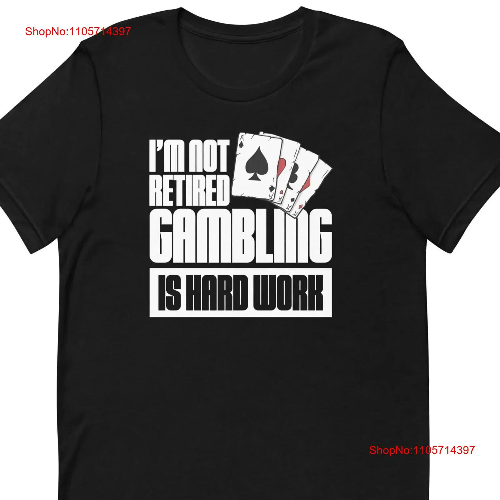 Gambling T Shirt Casino Poker  - Vintage Fashion Las Vegas recension och pris