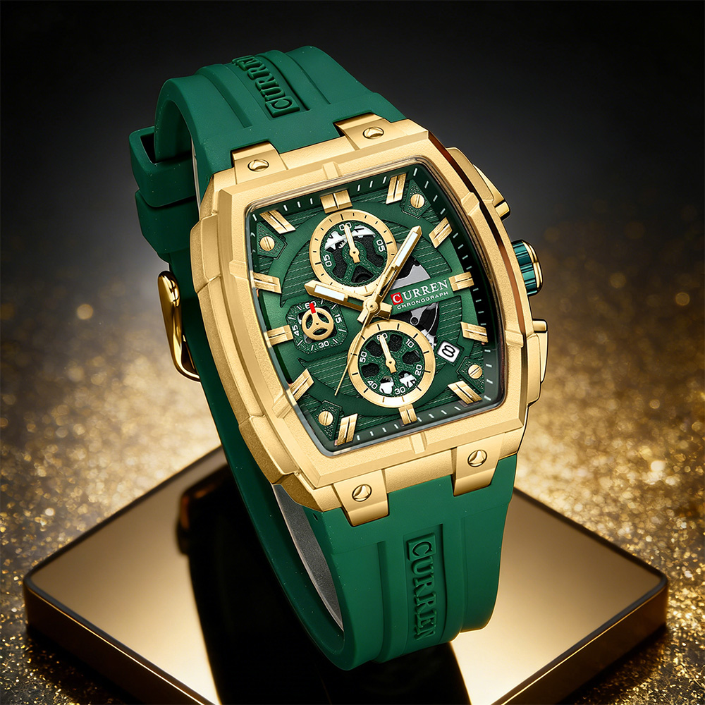 CURREN Luxury Vintage Watch fo - Vintage Fashion Aesthetic recension och pris