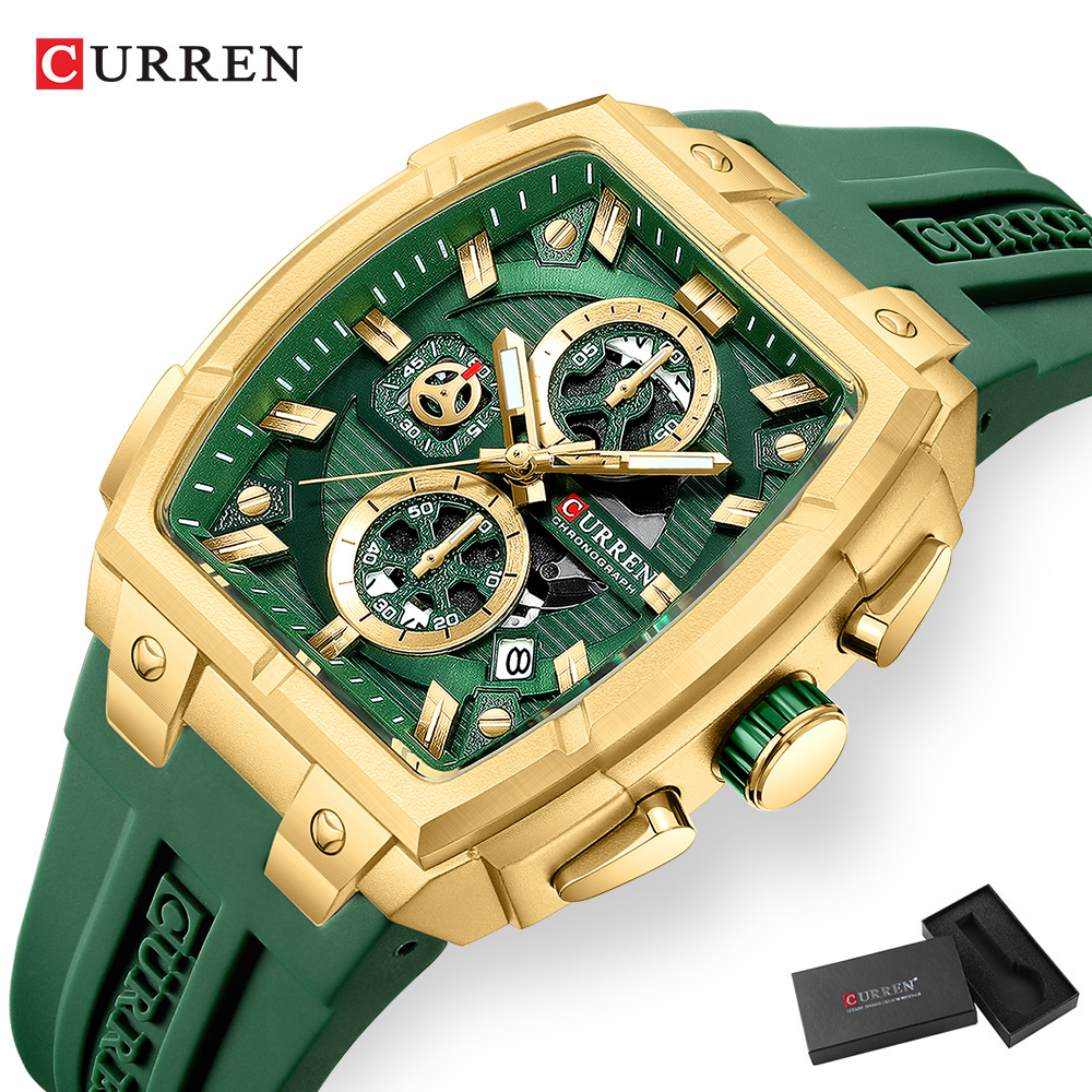 CURREN Luxury Vintage Watch fo - Vintage Fashion Aesthetic recension och pris