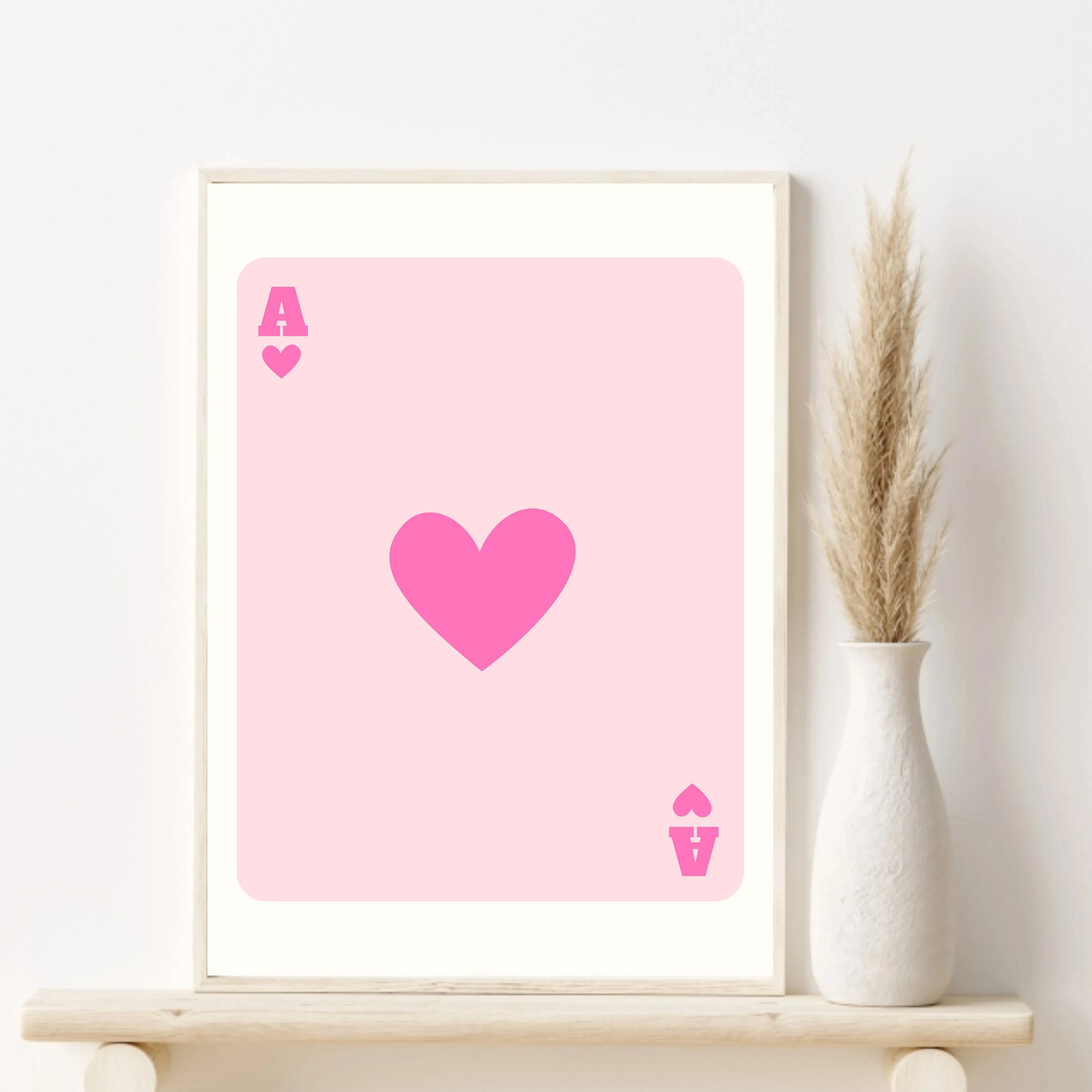 1pc Canvas painting  Pink Mati - Vintage Fashion Prints For Wall recension och pris