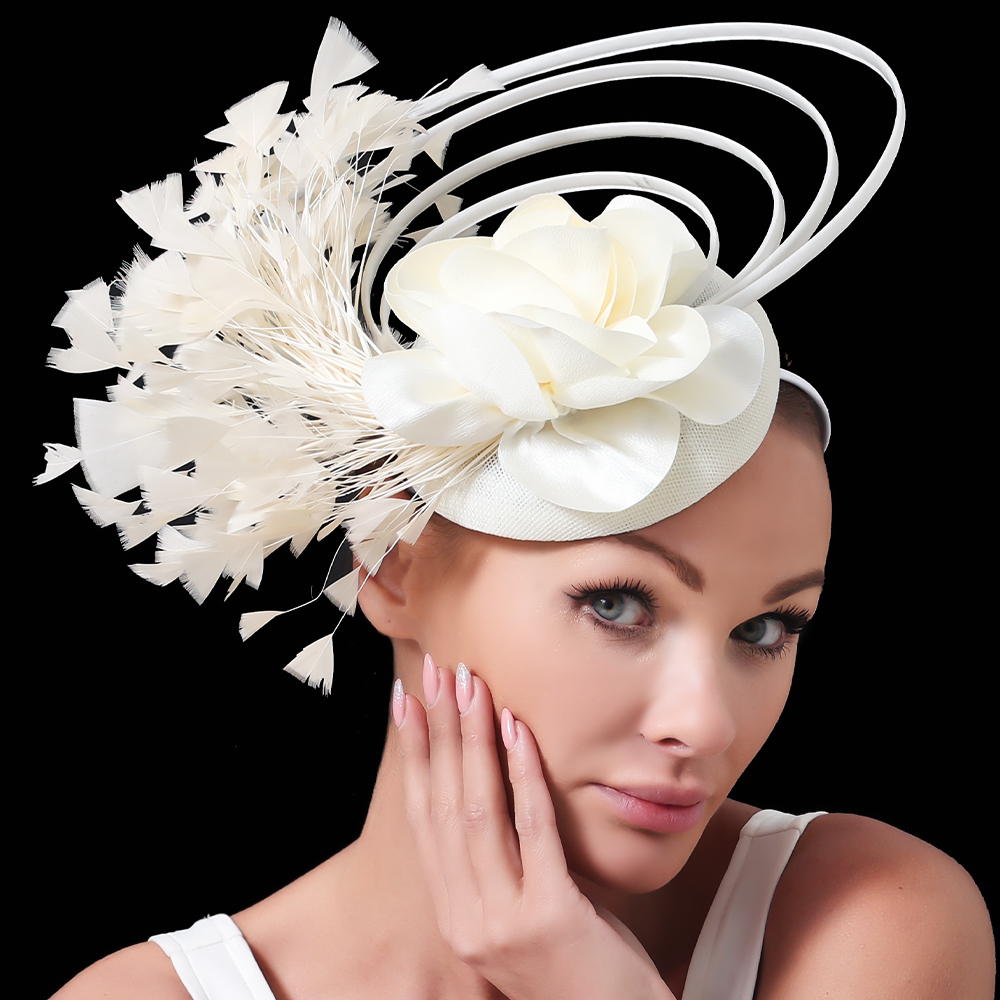 Beauty Pink Ladies Event Fasin - Vintage Fashion Hats recension och pris