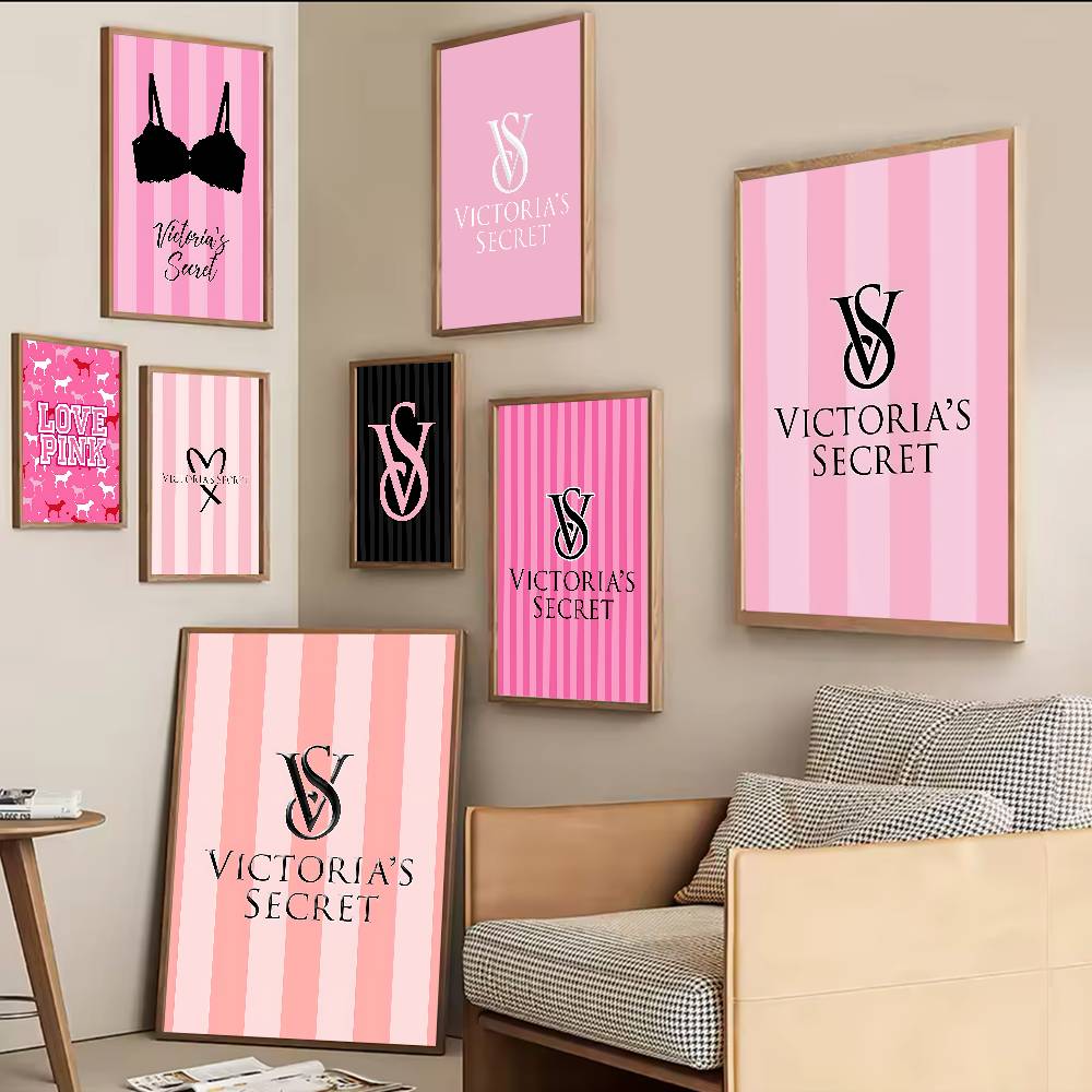V-Victorias-Fashion-S-Secret V - Vintage Fashion Prints For Wall recension och pris