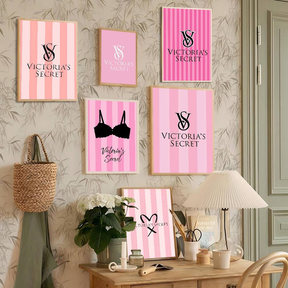 V-Victorias-Fashion-S-Secret V - Vintage Fashion Prints For Wall recension och pris