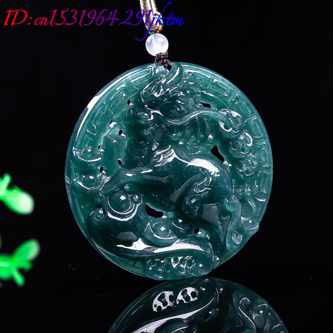 Burmese Jadeite Dragon Pendant - Vintage Women Fashion recension och pris