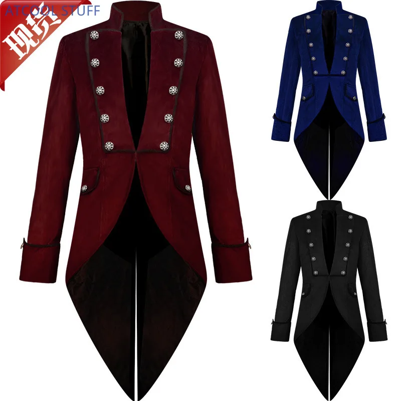Classic Velet TailCoat Medieva - Vintage Fashion Dresses recension och pris