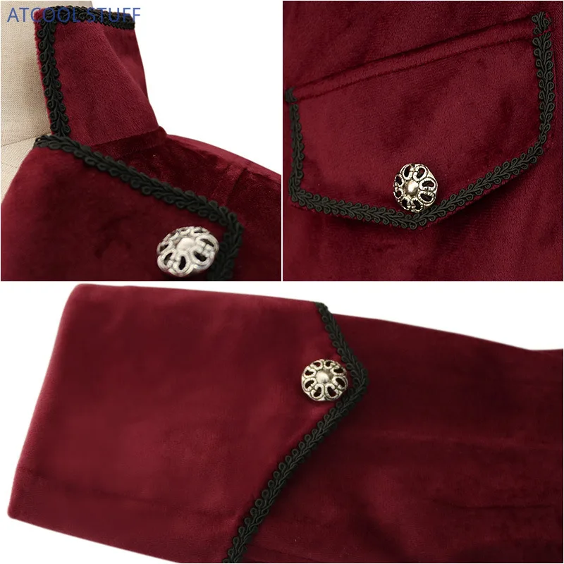 Classic Velet TailCoat Medieva - Vintage Fashion Dresses recension och pris