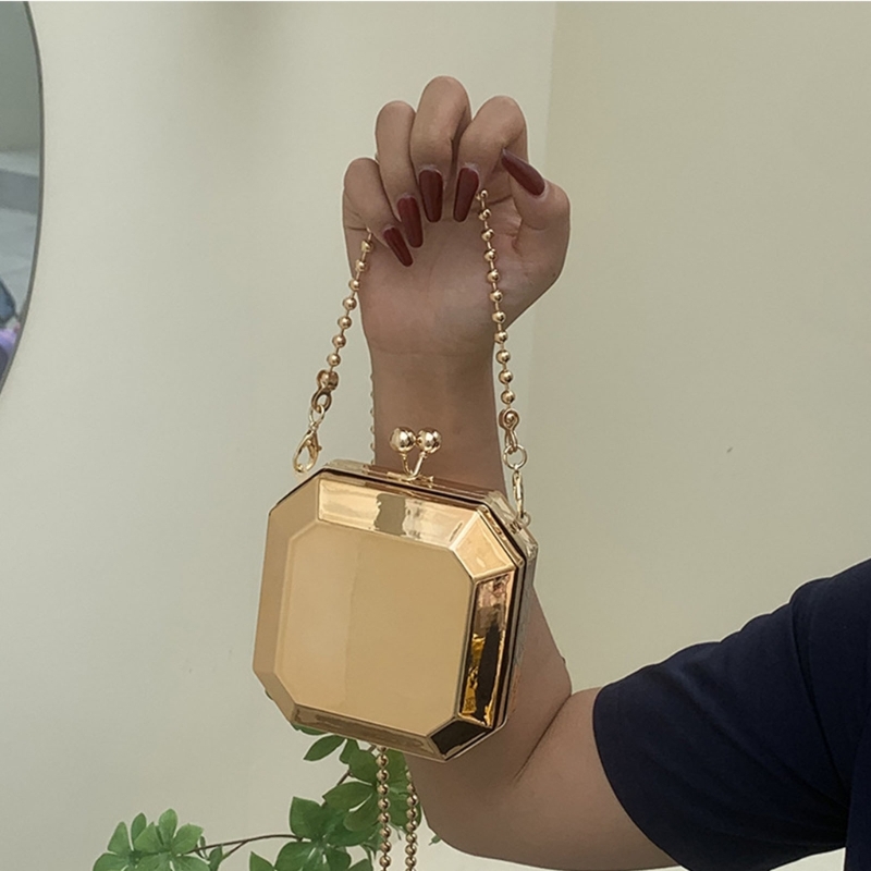 Mini Luxury Gold Party Evening - Vintage Fashion Shop recension och pris