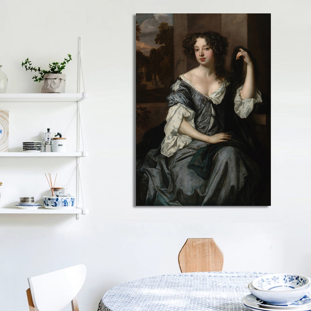 Renaissance Women Portrait Pos - Vintage Fashion Illustration recension och pris