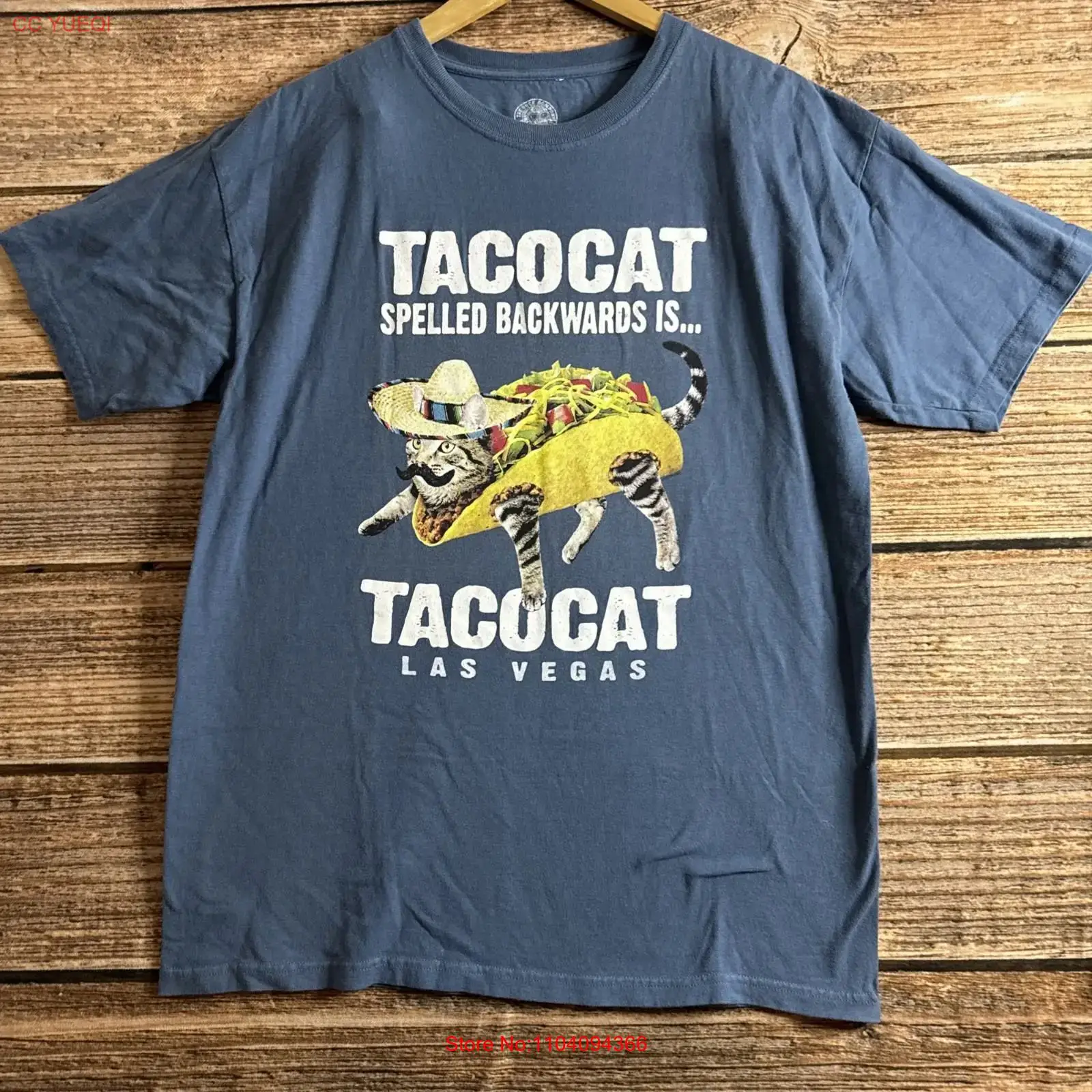 TacoCat Spelled Backwards is L - Vintage Fashion Las Vegas recension och pris