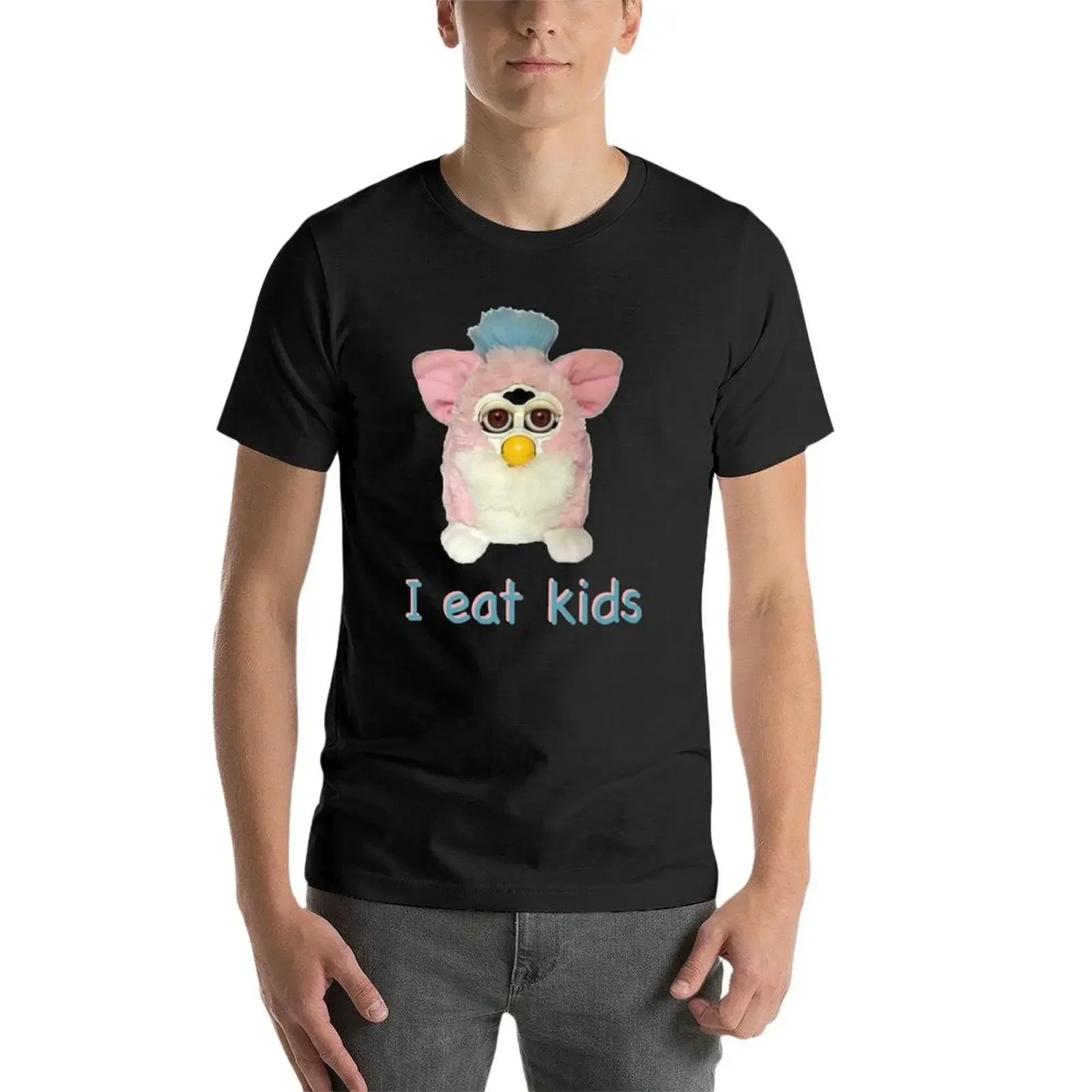 Furby I eat kids T-Shirt graph - Vintage Fashion Archive recension och pris