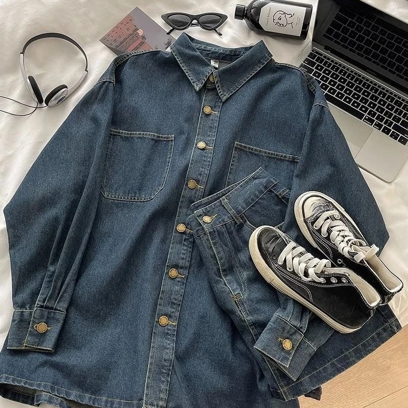Y2K Denim Skirt Set: Vintage J - Vintage Fashion Y2K recension och pris