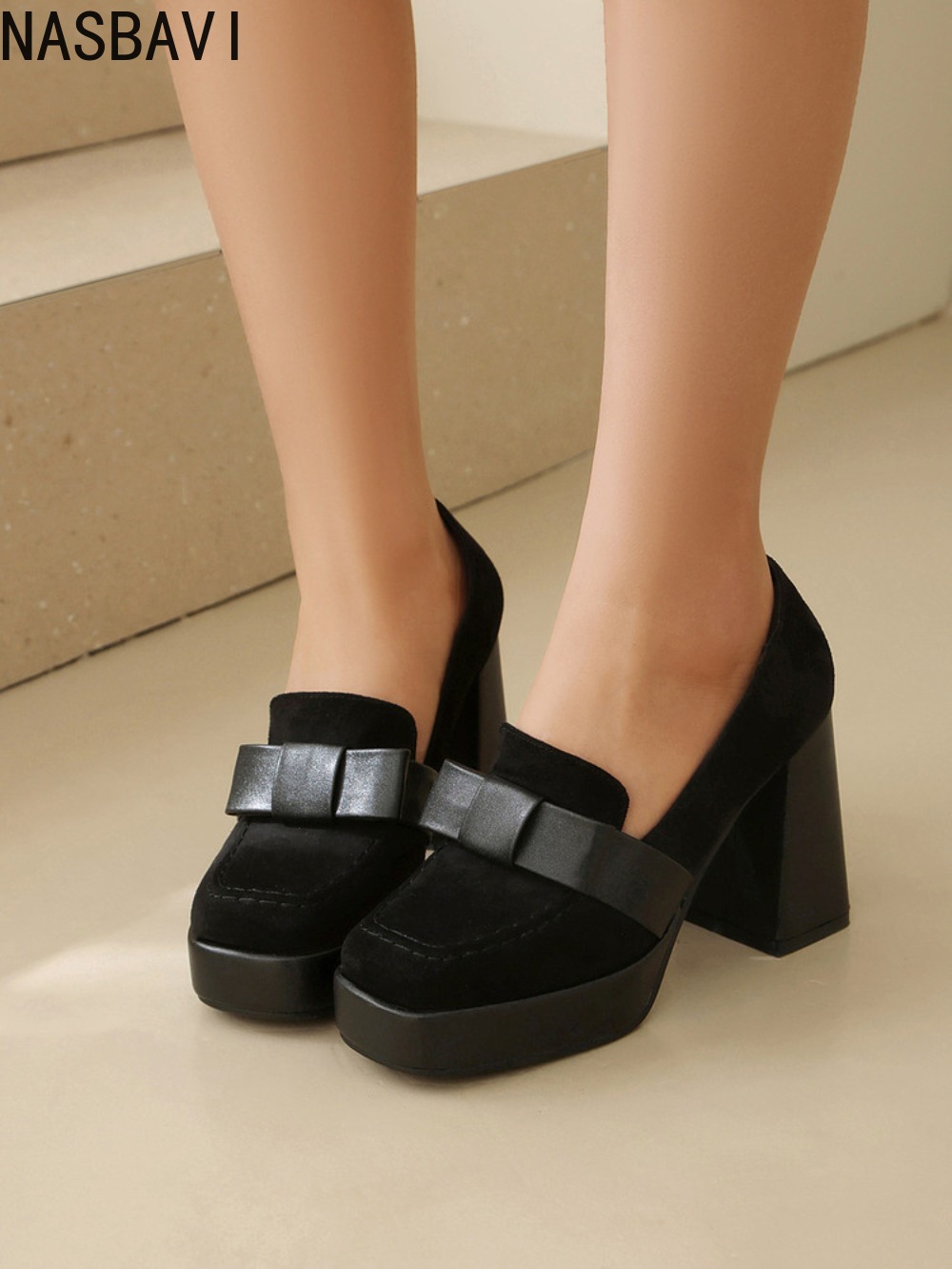 New Spring/summer Square Toe V - Vintage Fashion Women Dresses recension och pris