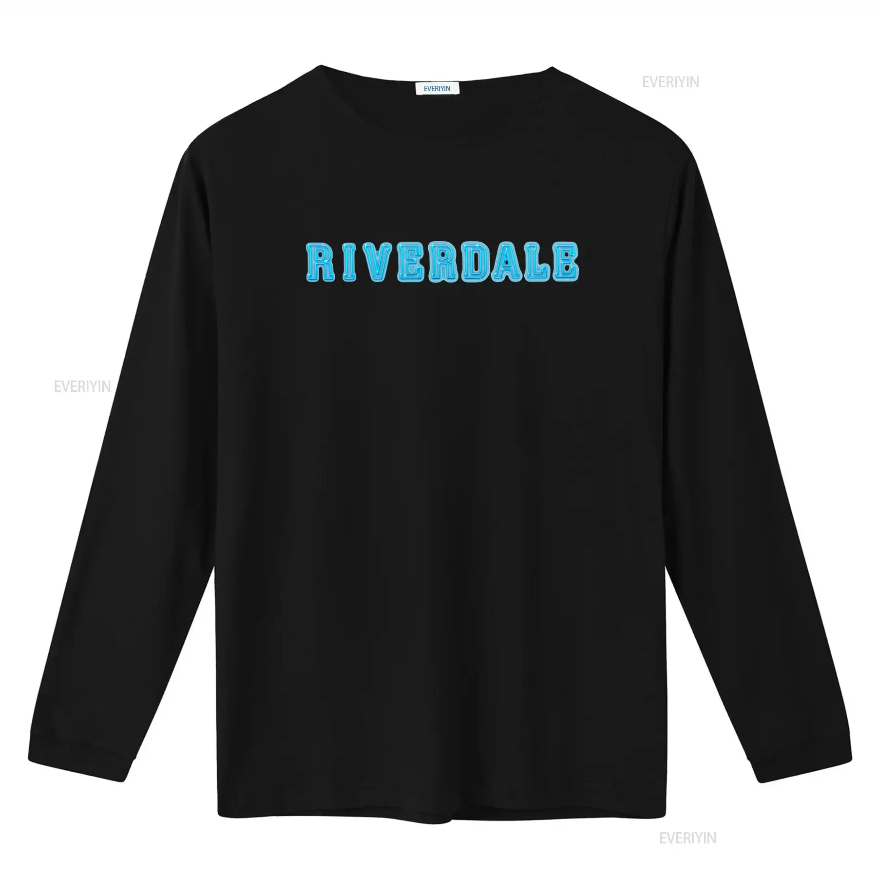 Riverdale Logo Neon Blue Print - Vintage Fashion Logos recension och pris