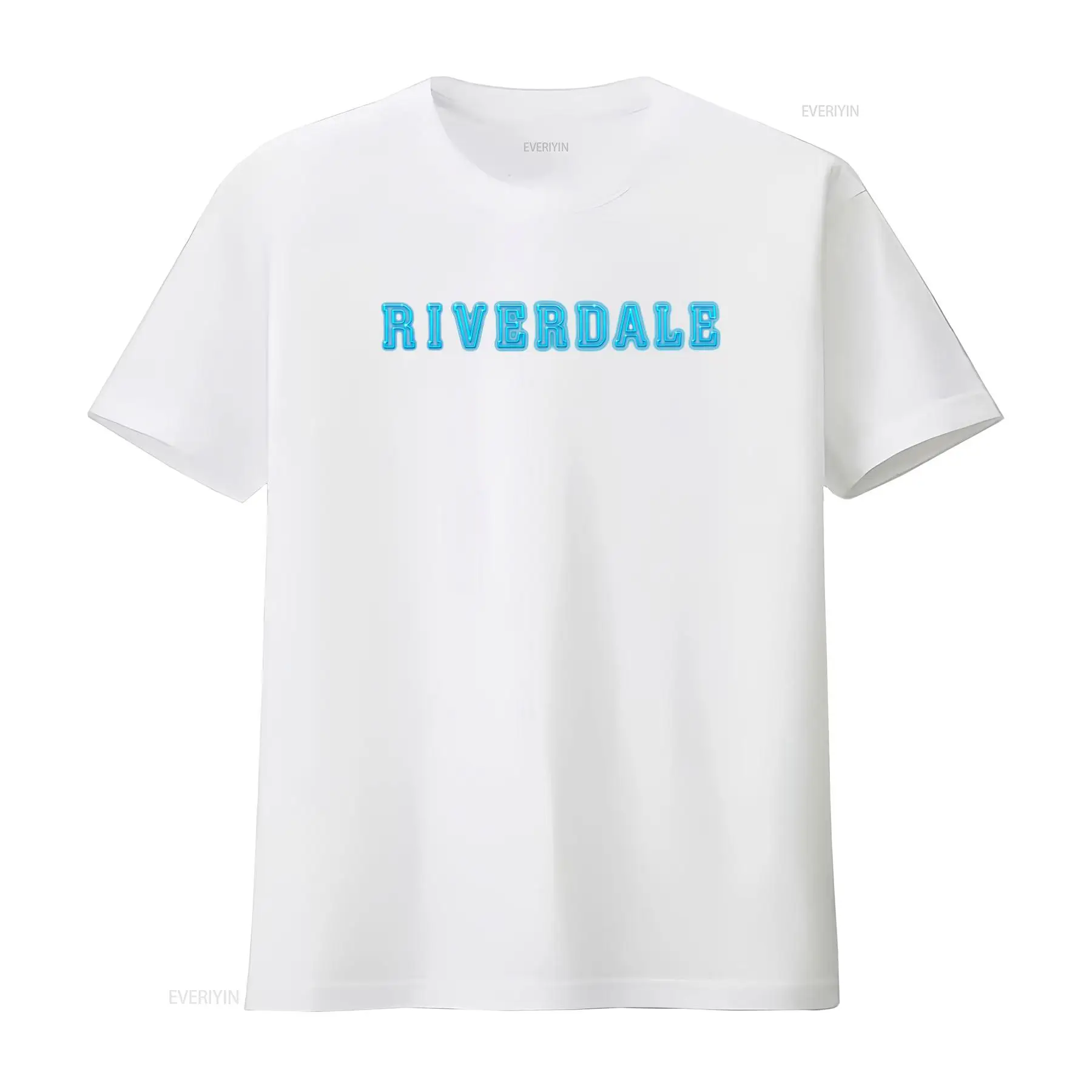 Riverdale Logo Neon Blue Print - Vintage Fashion Logos recension och pris