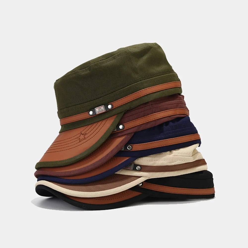 Casual Cadet Hat Man Flat Top  - Vintage Fashion Hats recension och pris