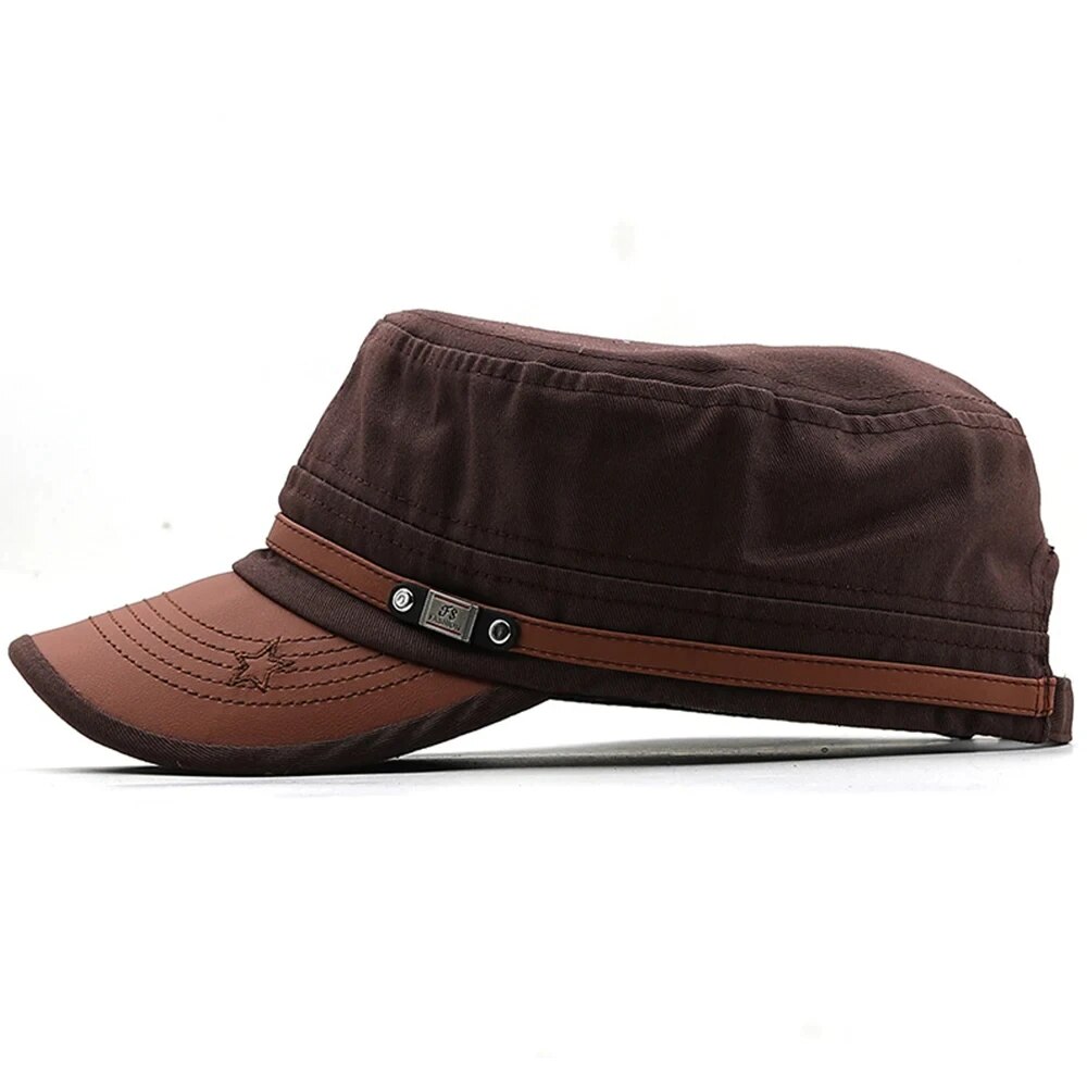 Casual Cadet Hat Man Flat Top  - Vintage Fashion Hats recension och pris