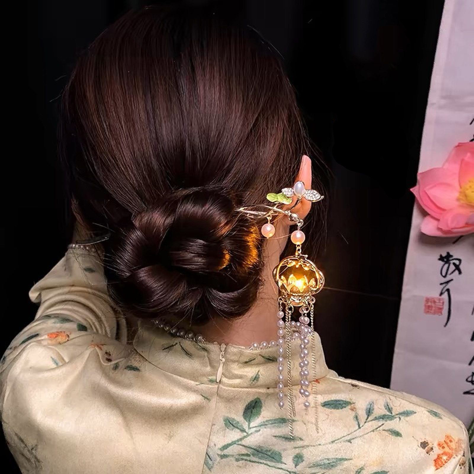 Luminous Flower Hairpin For Wo - Vintage Fashion Shop recension och pris