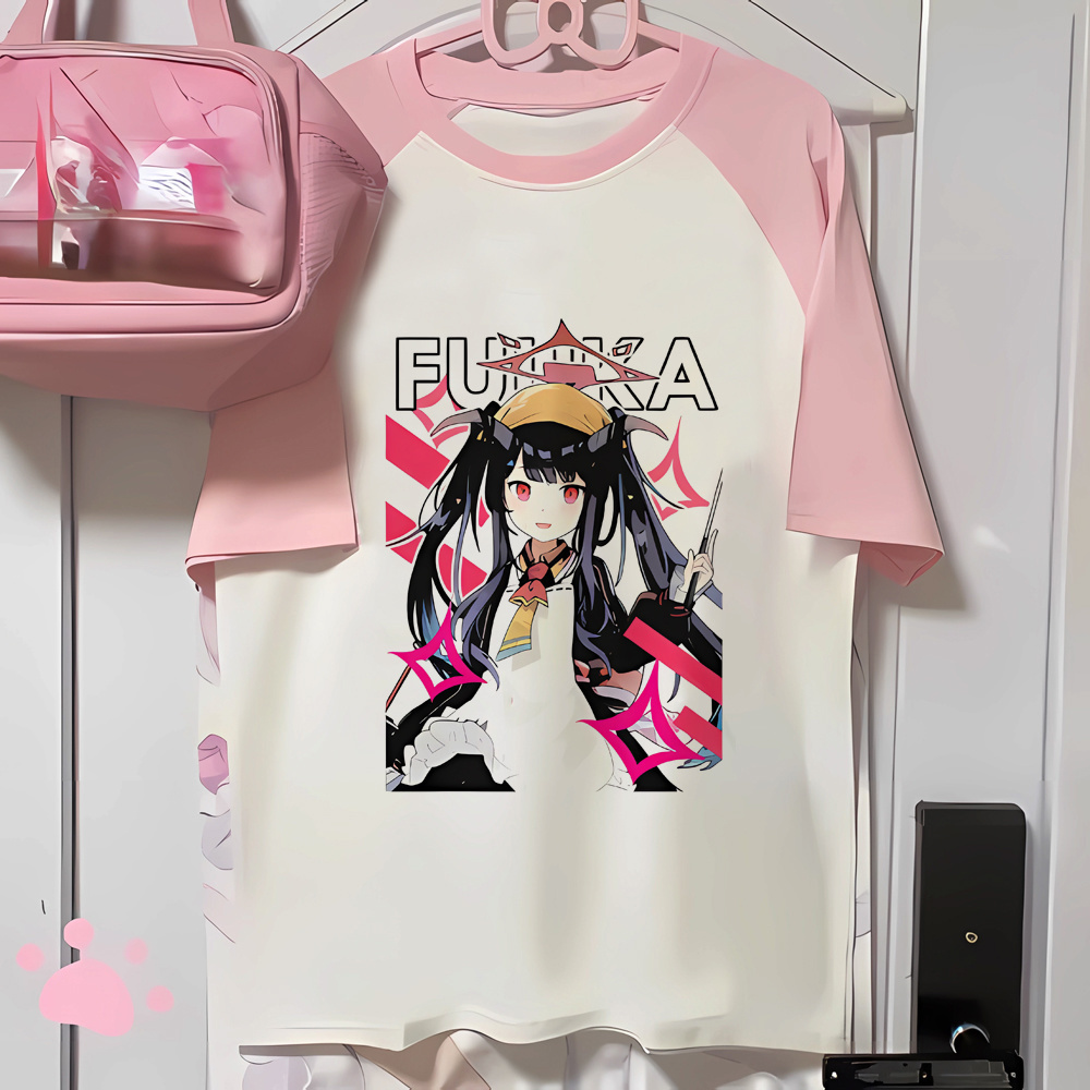 Blue Archive top tees girl vin - Vintage Fashion Archive recension och pris