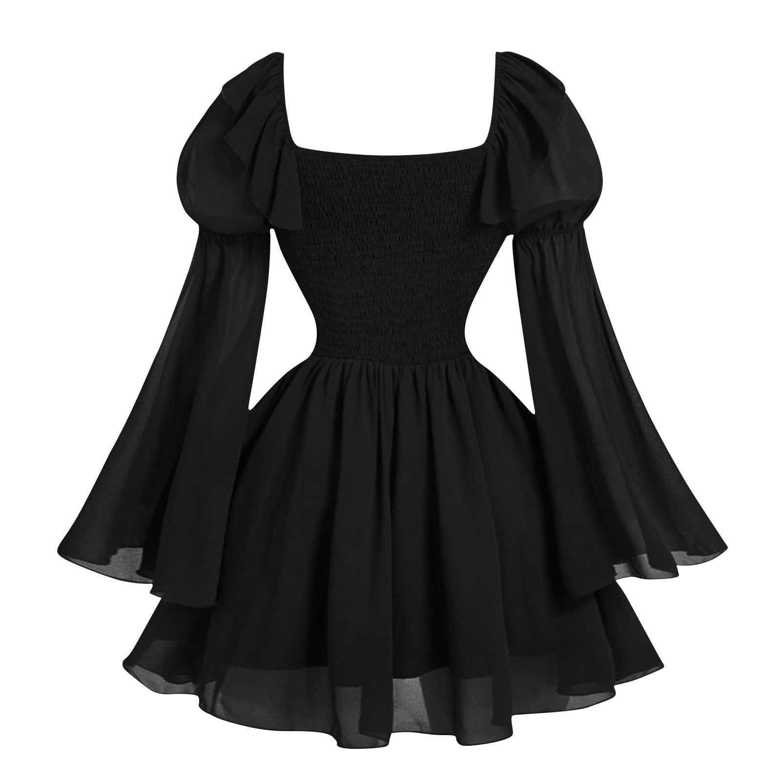 Renaissance Medieval Long Slee - Vintage Fashion Women Dresses recension och pris