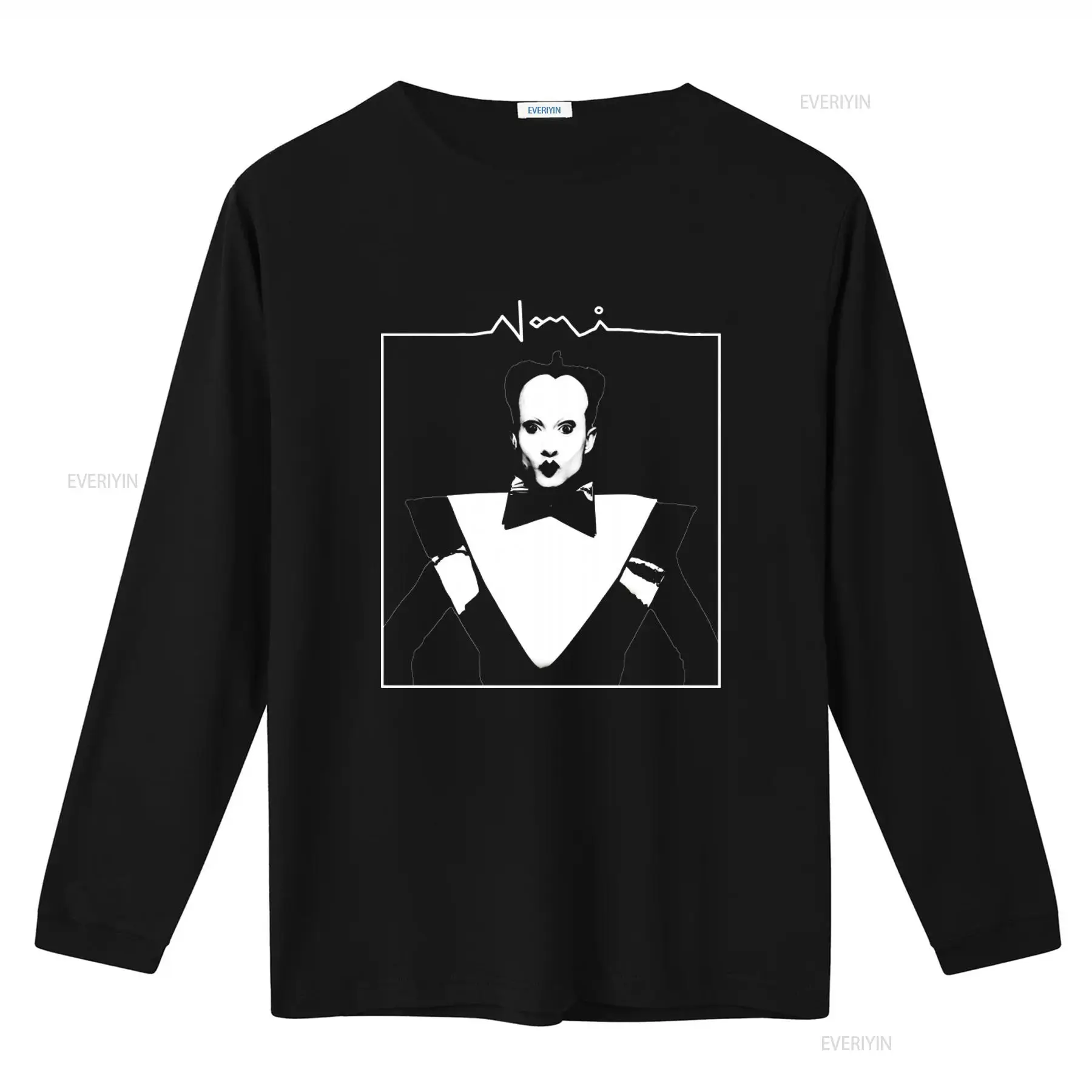 Klaus Nomi Face Print Men's T  - Vintage Fashion Looks recension och pris