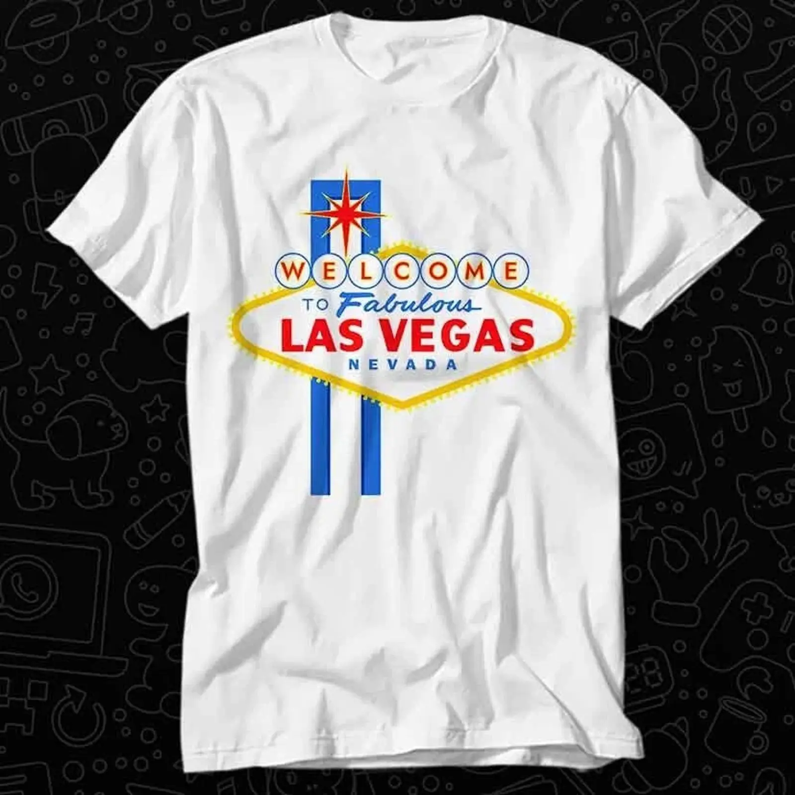 T Shirt Las Vegas Schild Bache - Vintage Fashion Las Vegas recension och pris