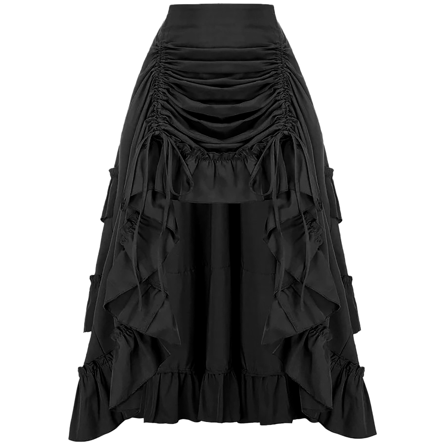 Ruffled High Waisted Long Vict - Vintage Urban Fashion recension och pris